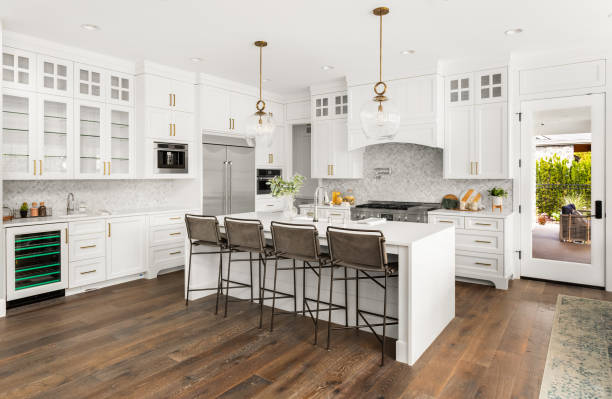 LVP kitchen floor Cockeysville
